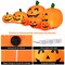 Costway 7.5' Halloween Inflatable 7 Pumpkins Patch W/LED Light Outdoor Garden Decoration
